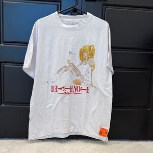 White Death Note Graphic T-Shirt
